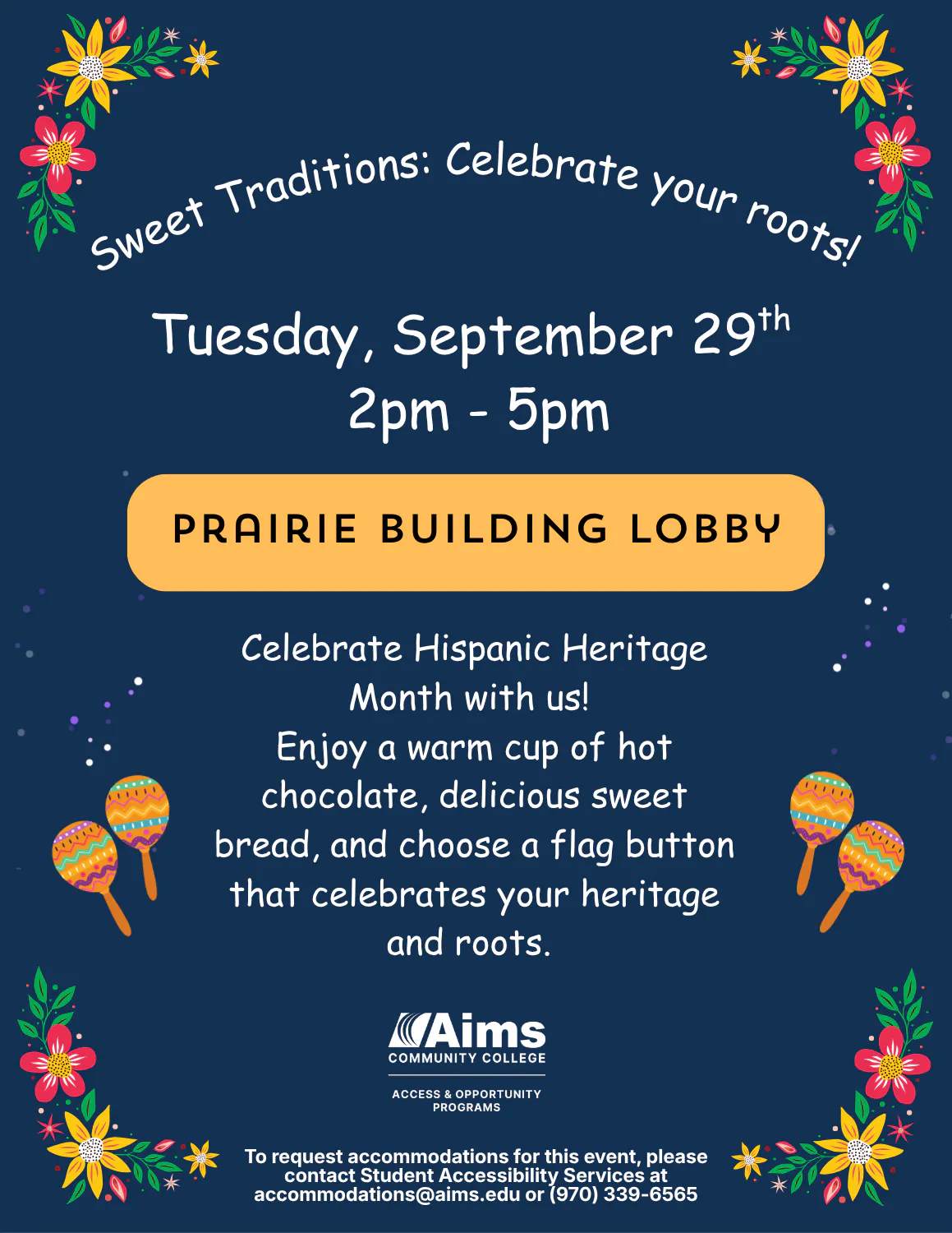 Access and Opportunity Programs FA26: Sweet Traditions