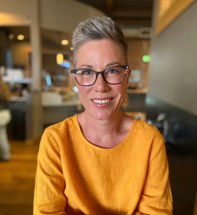 Headshot of Lynn Cornelius, Aims Program Manager for Career and Success.