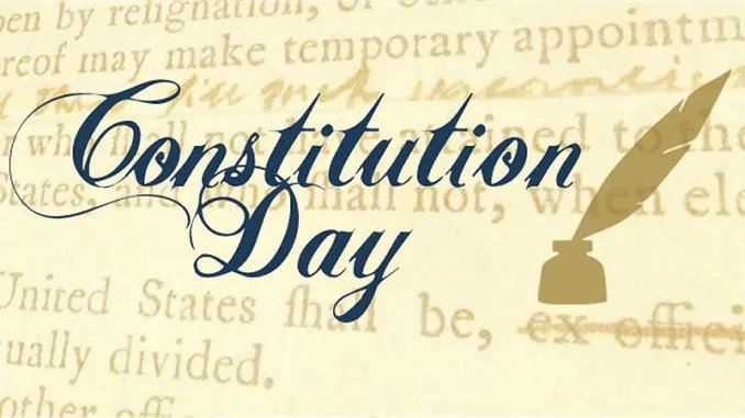 Constitution Day & Voter Registration