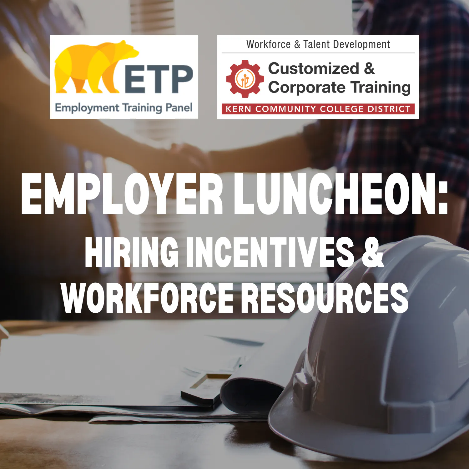 Employer Luncheon: Hiring Incentives & Workforce Resources