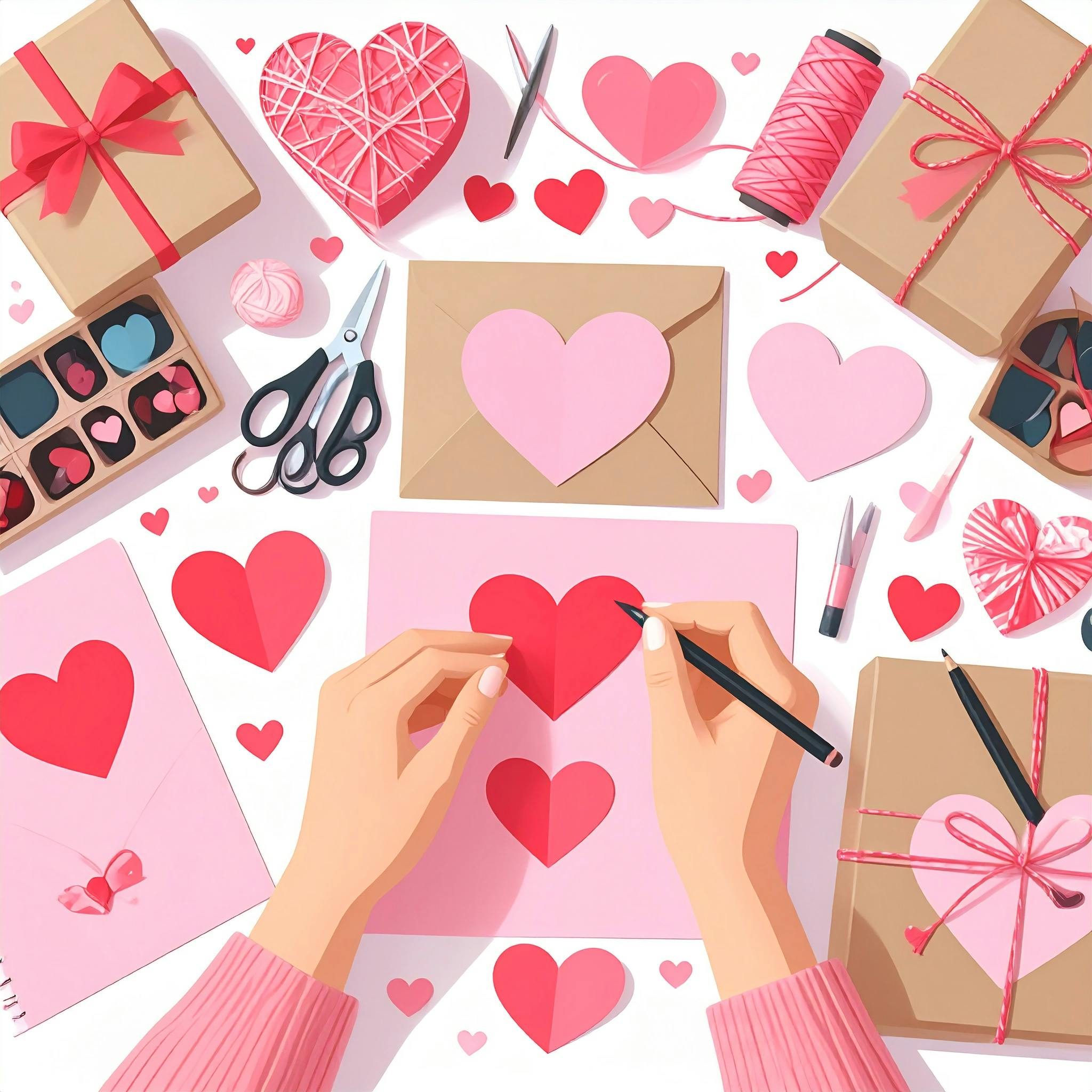 Crafted with Love (Valentines Day Crafts)