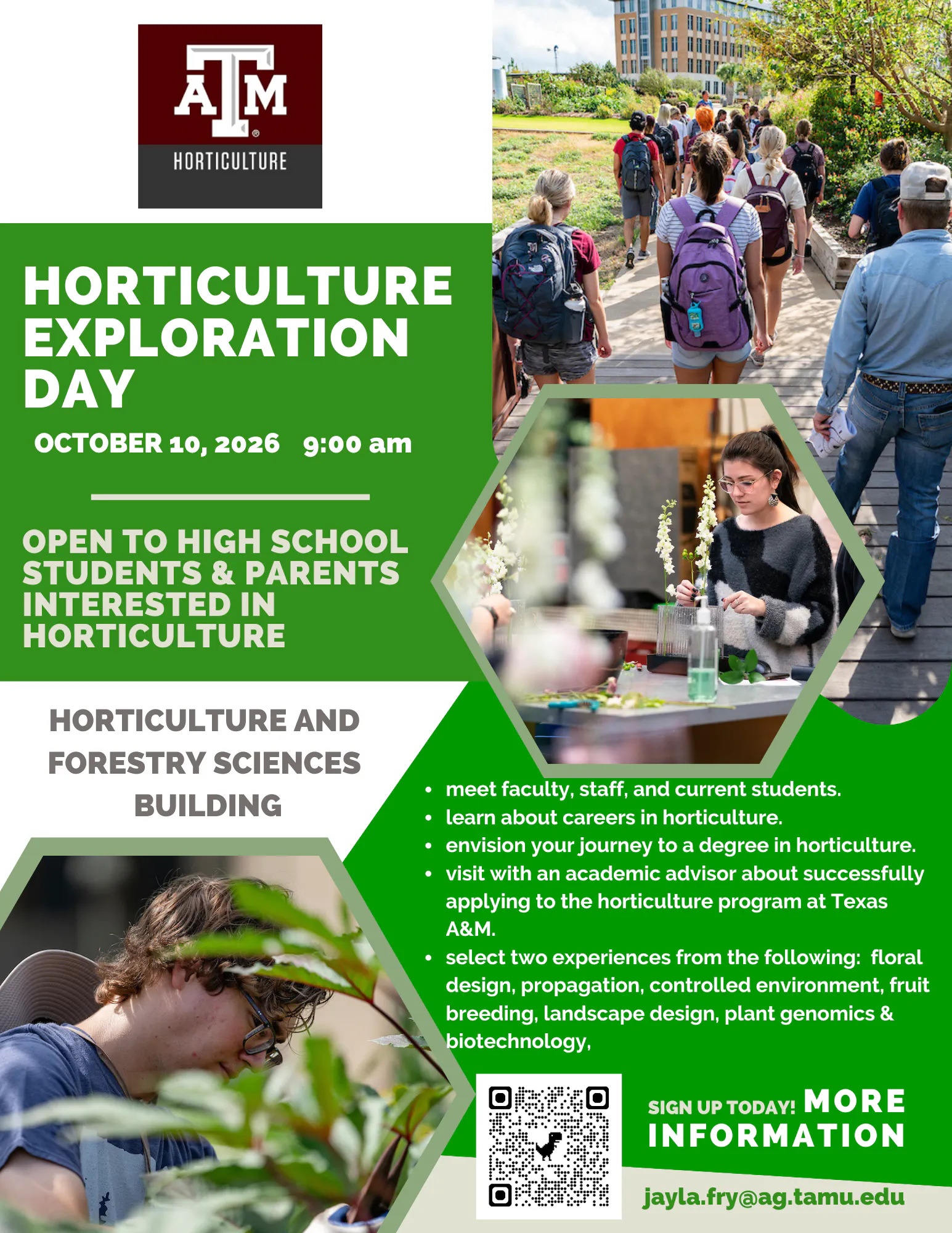 Horticulture Exploration Day