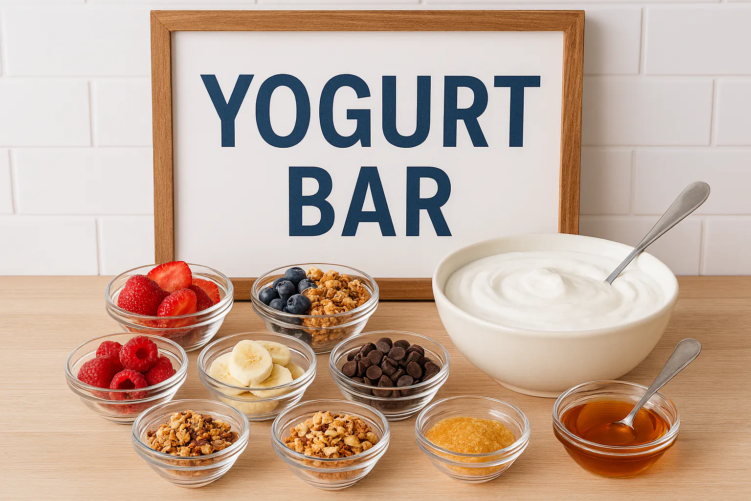 De-Stress Week Yogurt Bar