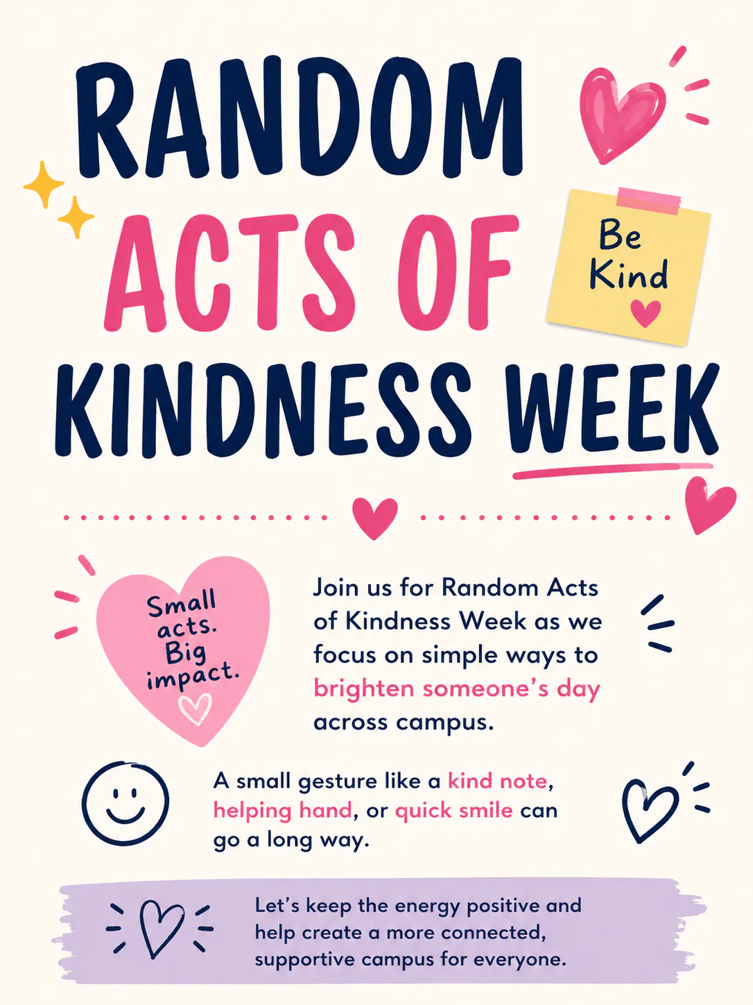 Random Acts of Kindness Week
