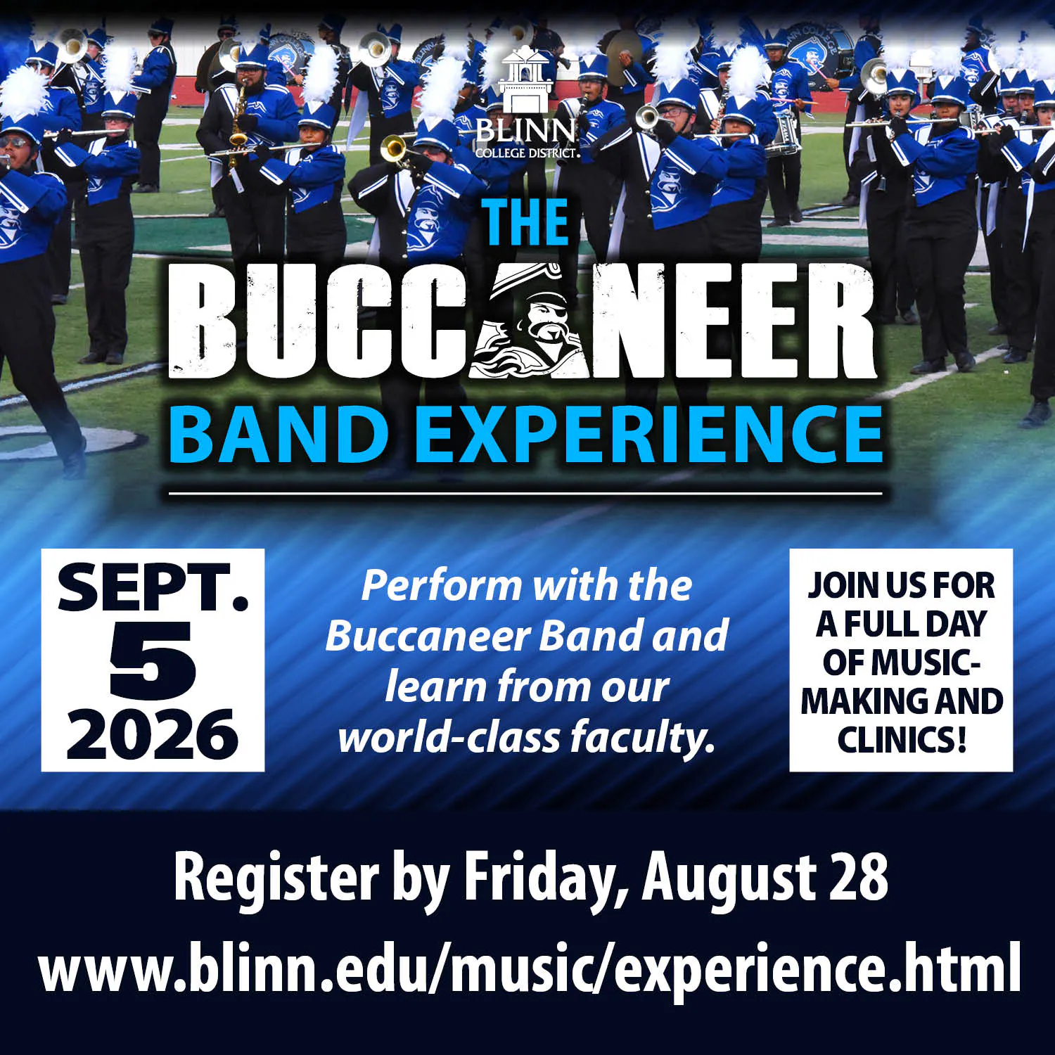 Fall Buccaneer Band Experience