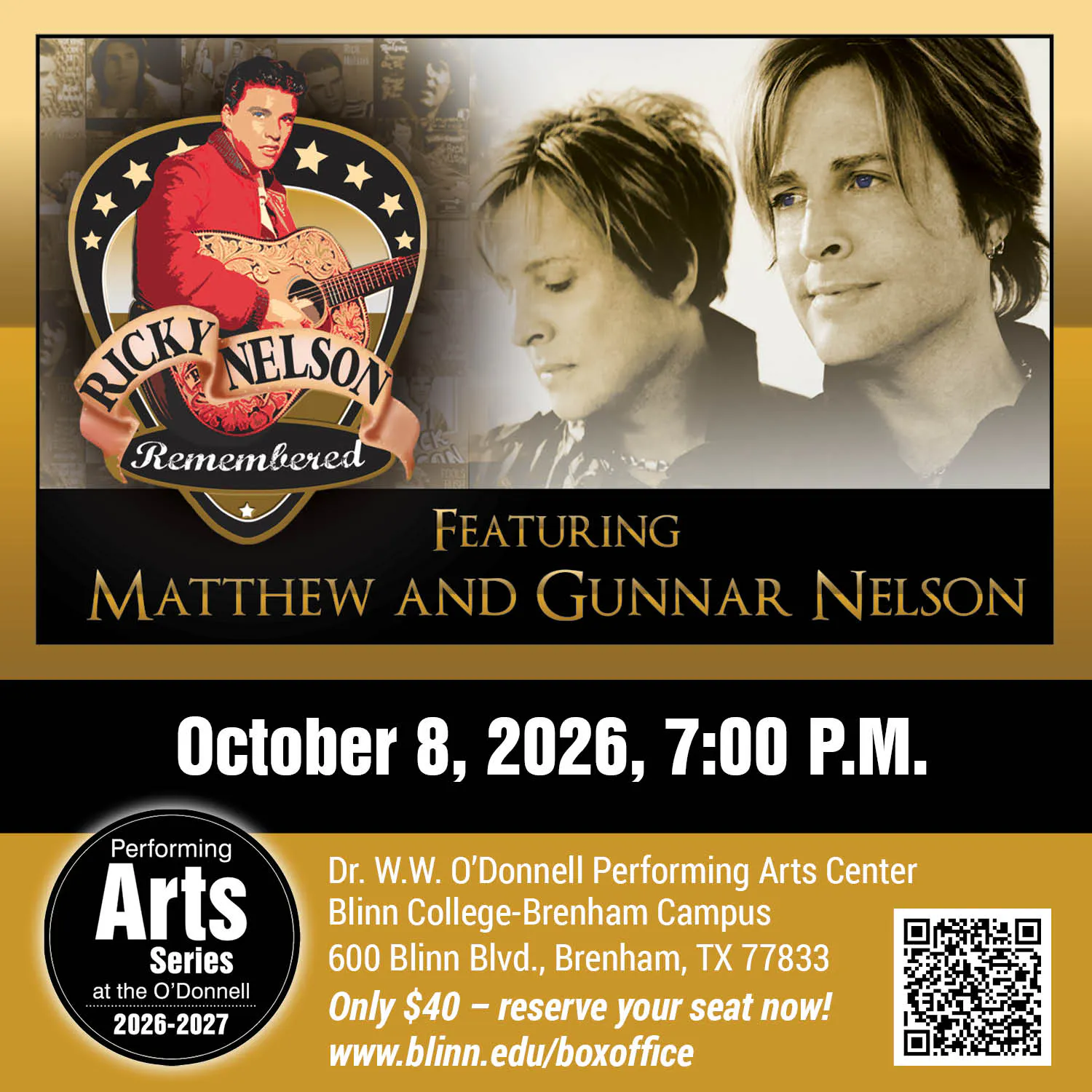 Ricky Nelson Remembered Featuring Matthew and Gunnar Nelson