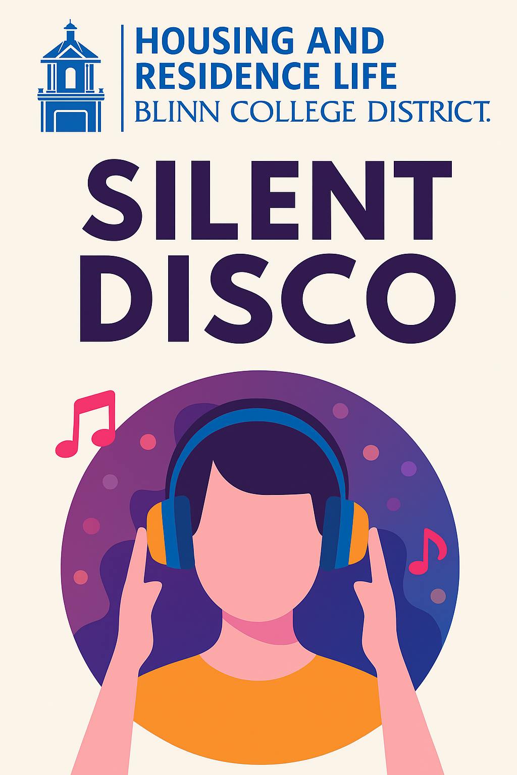 Turnt Up Wednesday Silent Disco- Housing Welcome Week