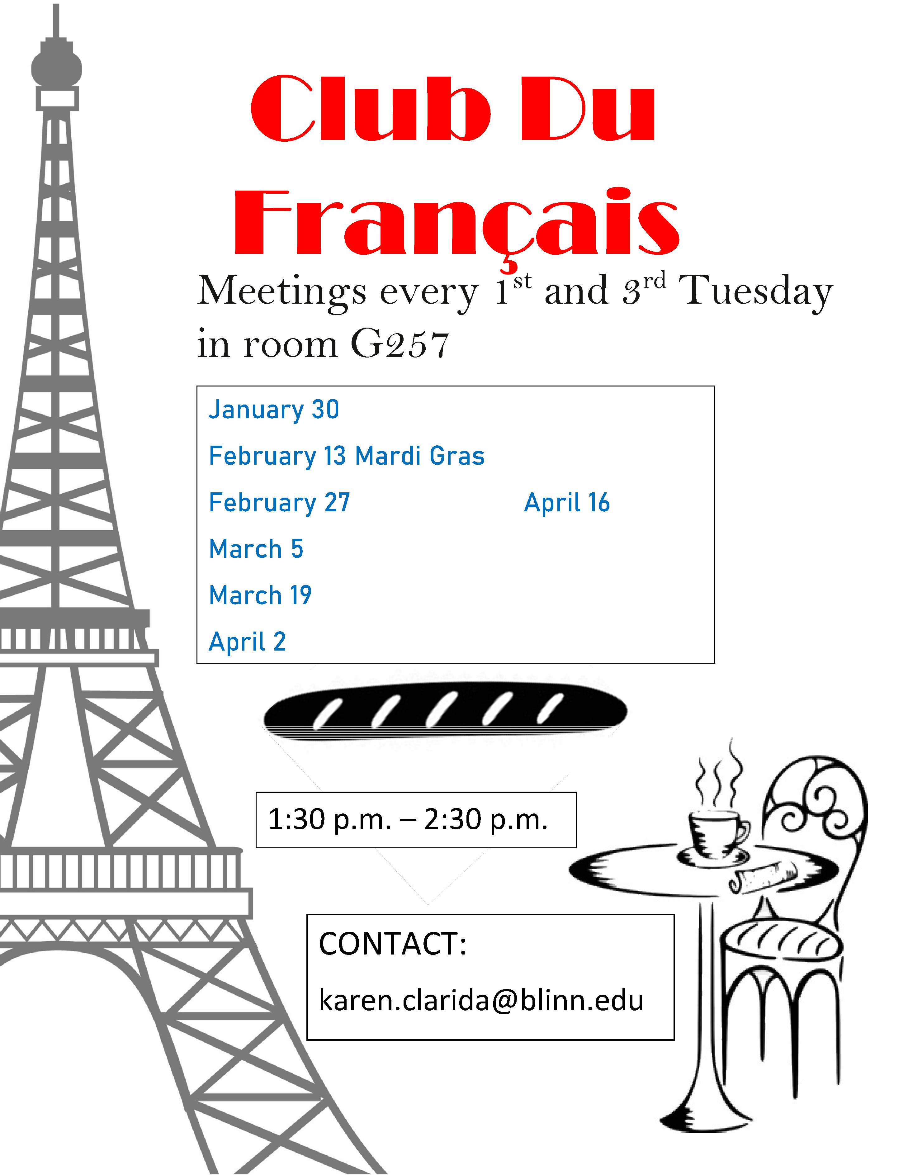 French Club Meeting