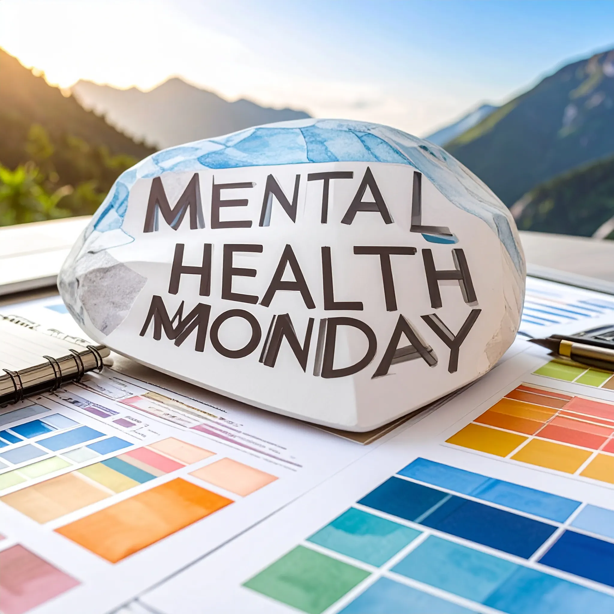 Mental Health Monday - Rock Painting