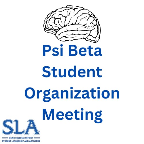 Psychology Club & Psi Beta Student Group Meeting