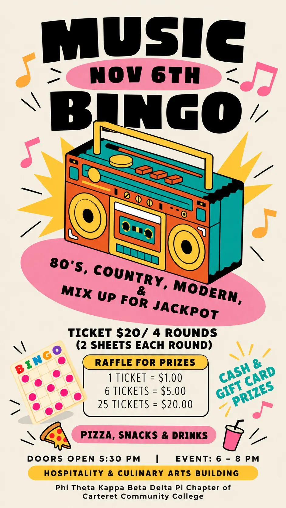 Music Bingo: Turn Up the Connection!