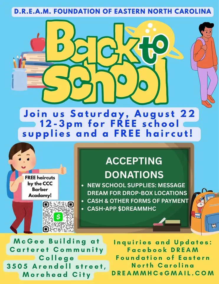 D.R.E.A.M. Foundation Back-to-School Drive