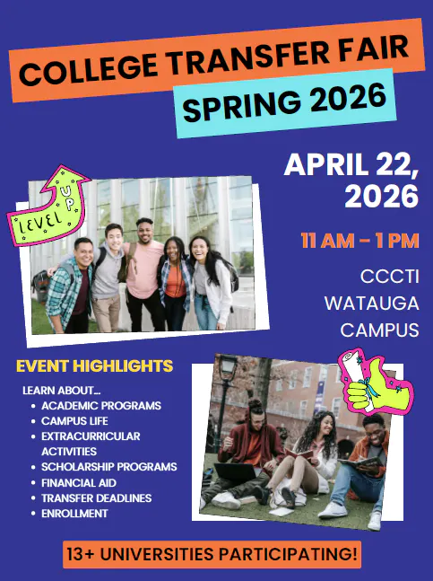 College Transfer Fair Day-Watauga Campus