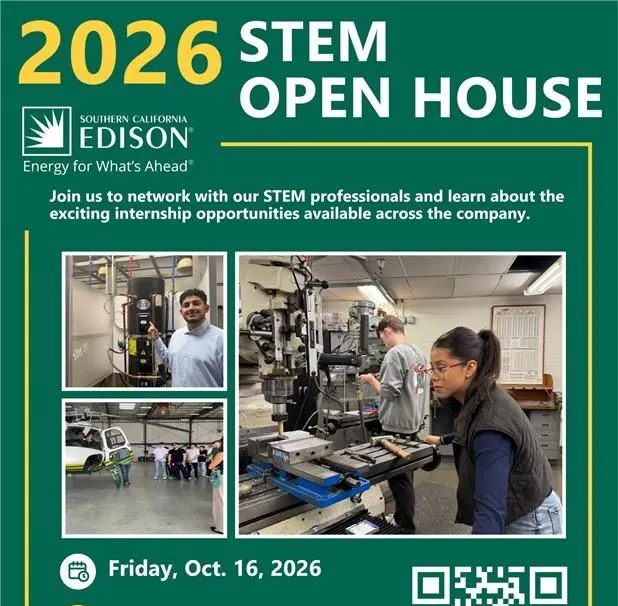 SoCal Edison Open House | Friday, October 16th 7 am to 2 pm