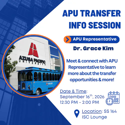 APU Transfer Information Session