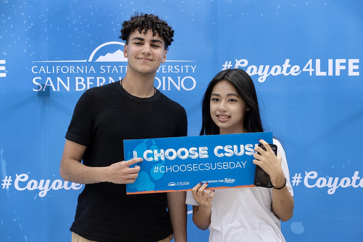 Choose CSUSB Day at PDC
 2025