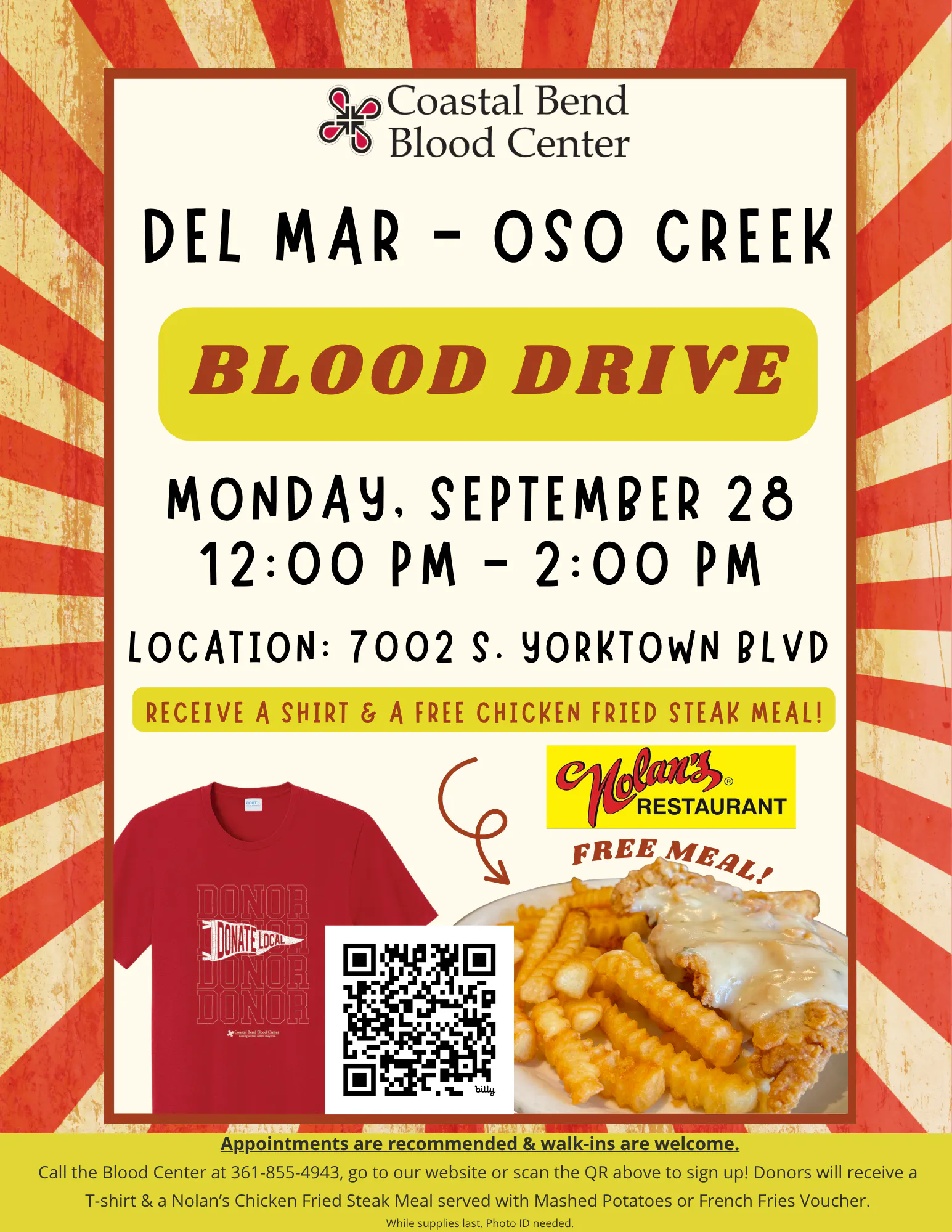 Oso Creek Campus Blood Drive
