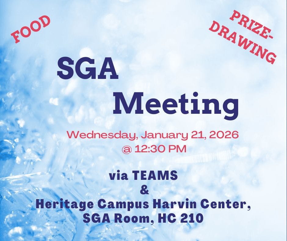 Student Government Association Meeting