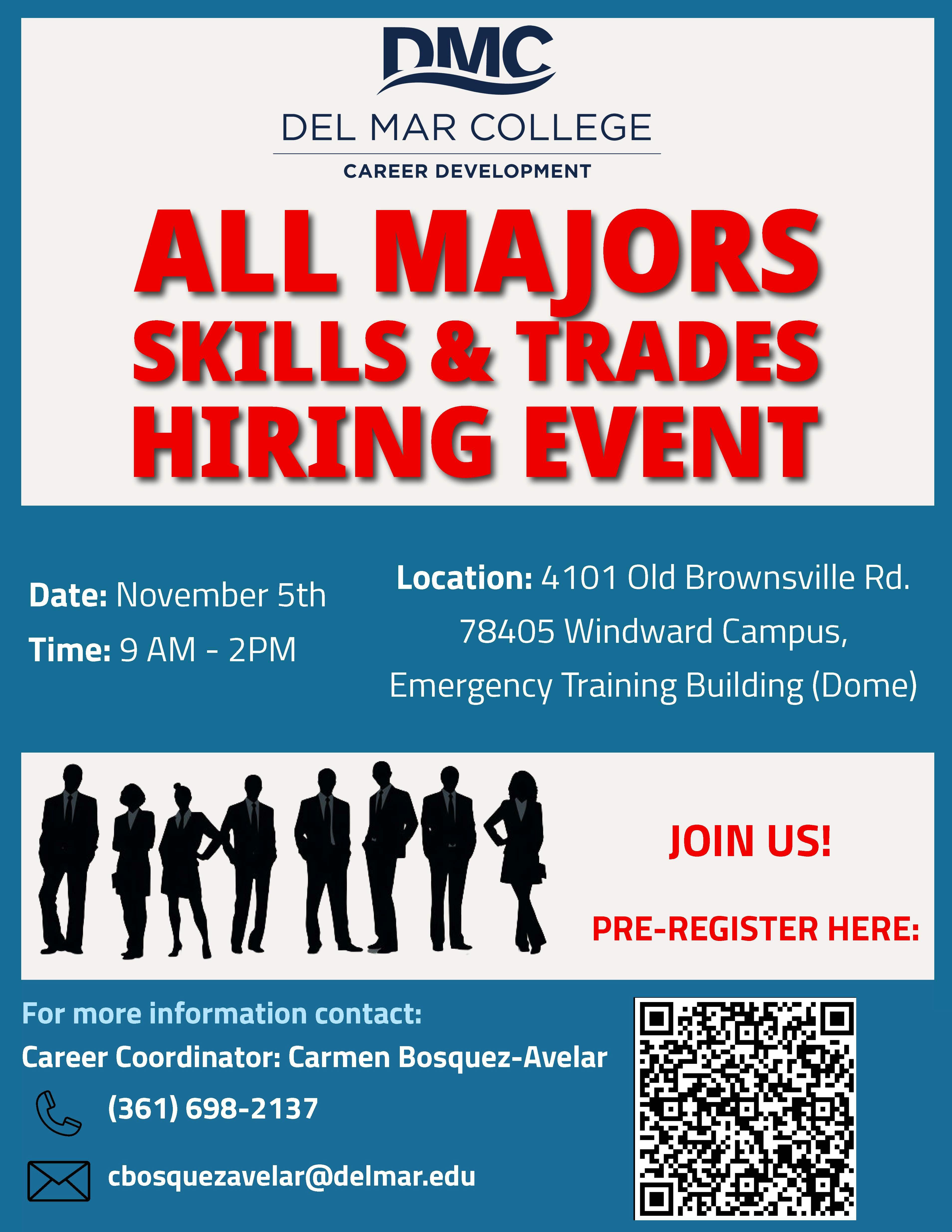 All Majors Skills & Trades Career Fair