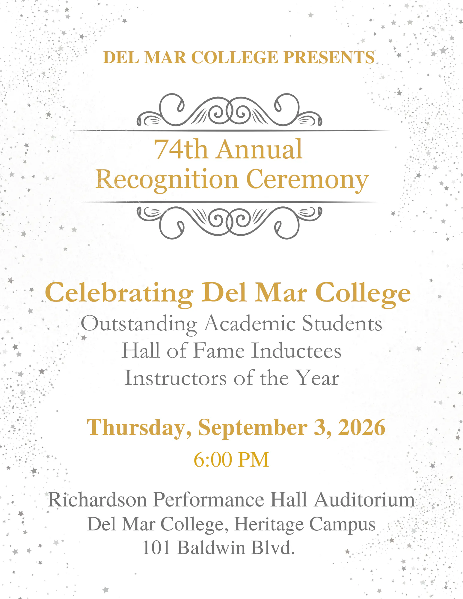 Recognition Ceremony