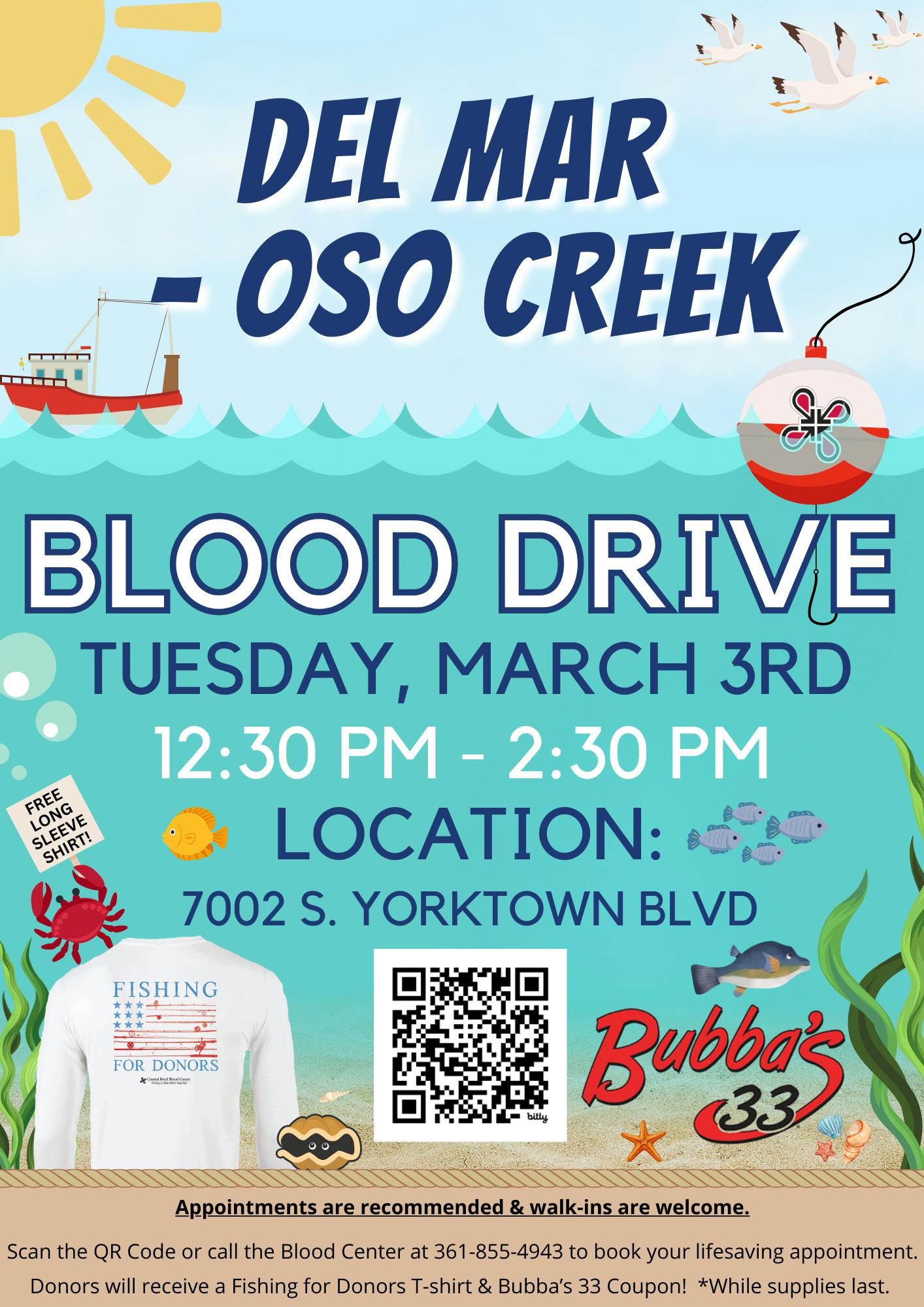 Oso Creek Blood Drive