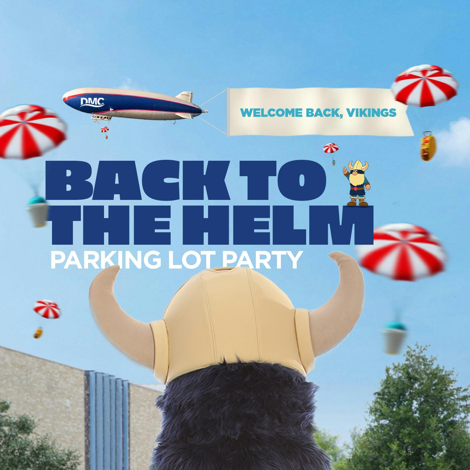 Back to the Helm: Parking Lot Party