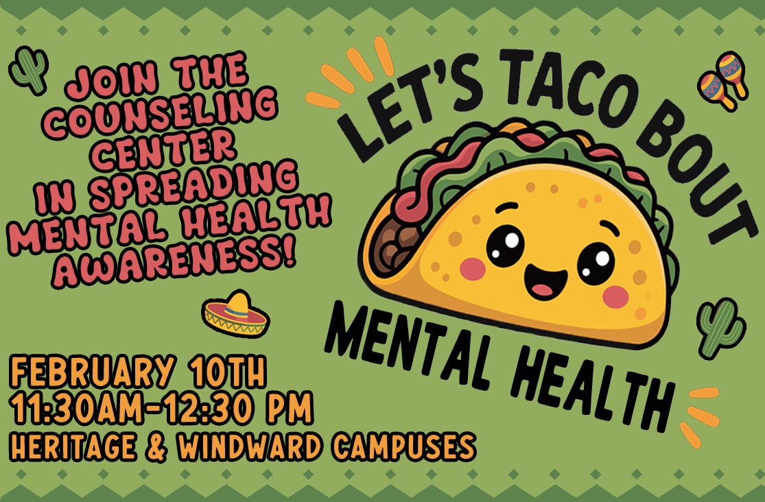 Let's TACO Bout Mental Health - Heritage & Windward