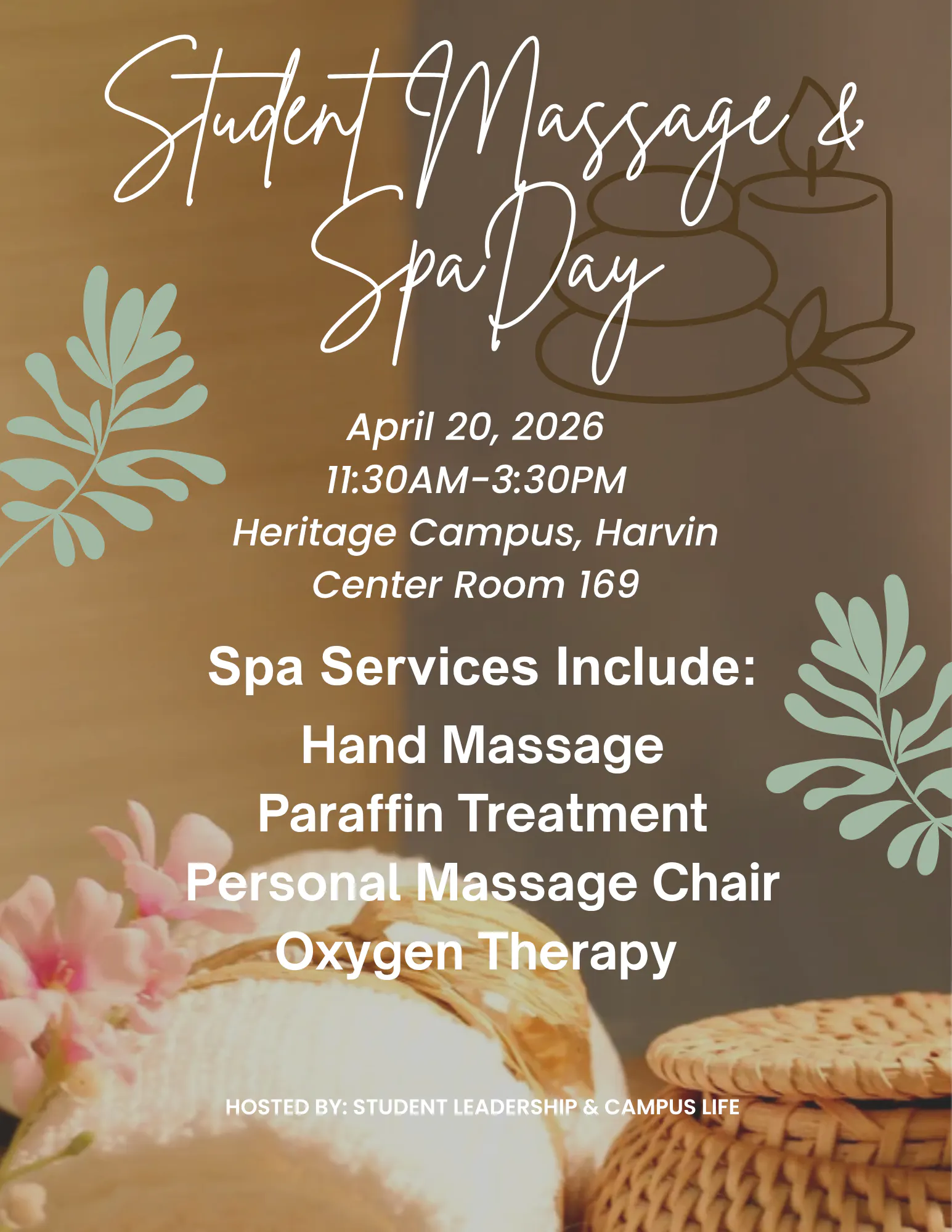 Student Massage & Spa Day