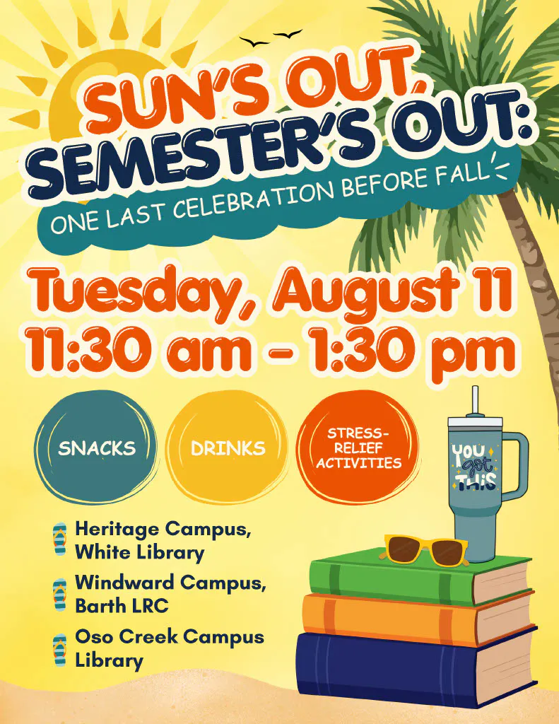 Sun's Out, Semester's Out at DMC Libraries