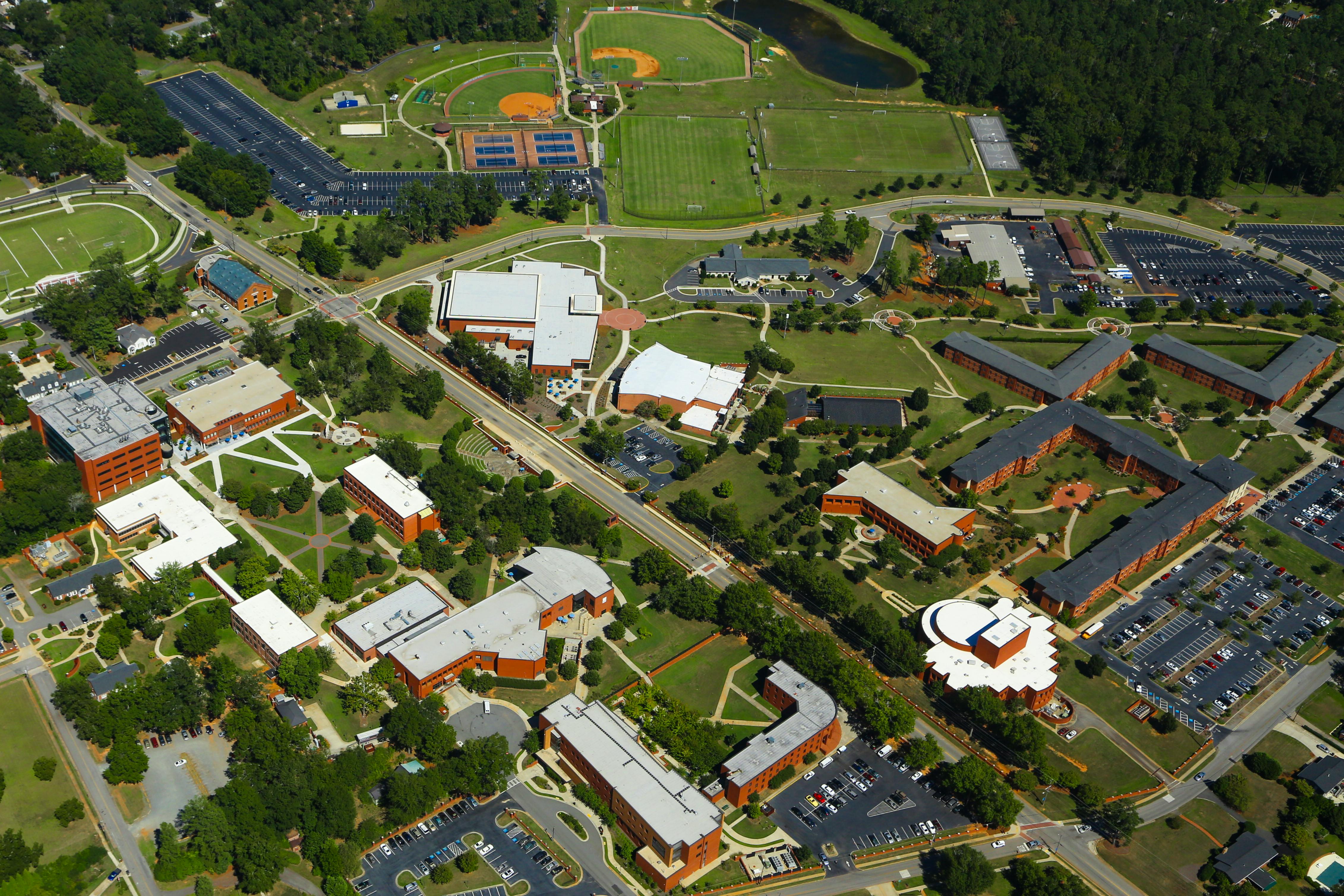 elm-pg-billboard-form Campus - Aerial