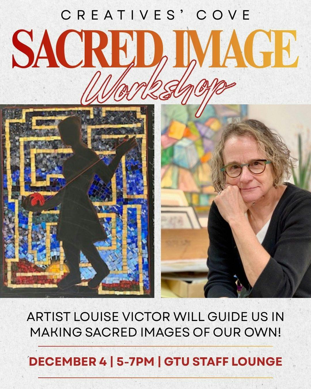 Creatives' Cove: Sacred Images Workshop with Louise Victor