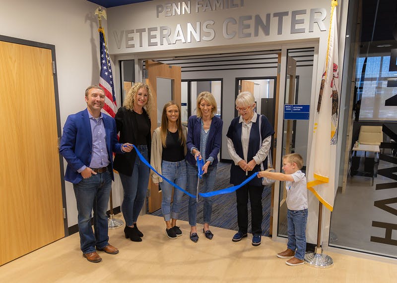 New penn family veterans center space