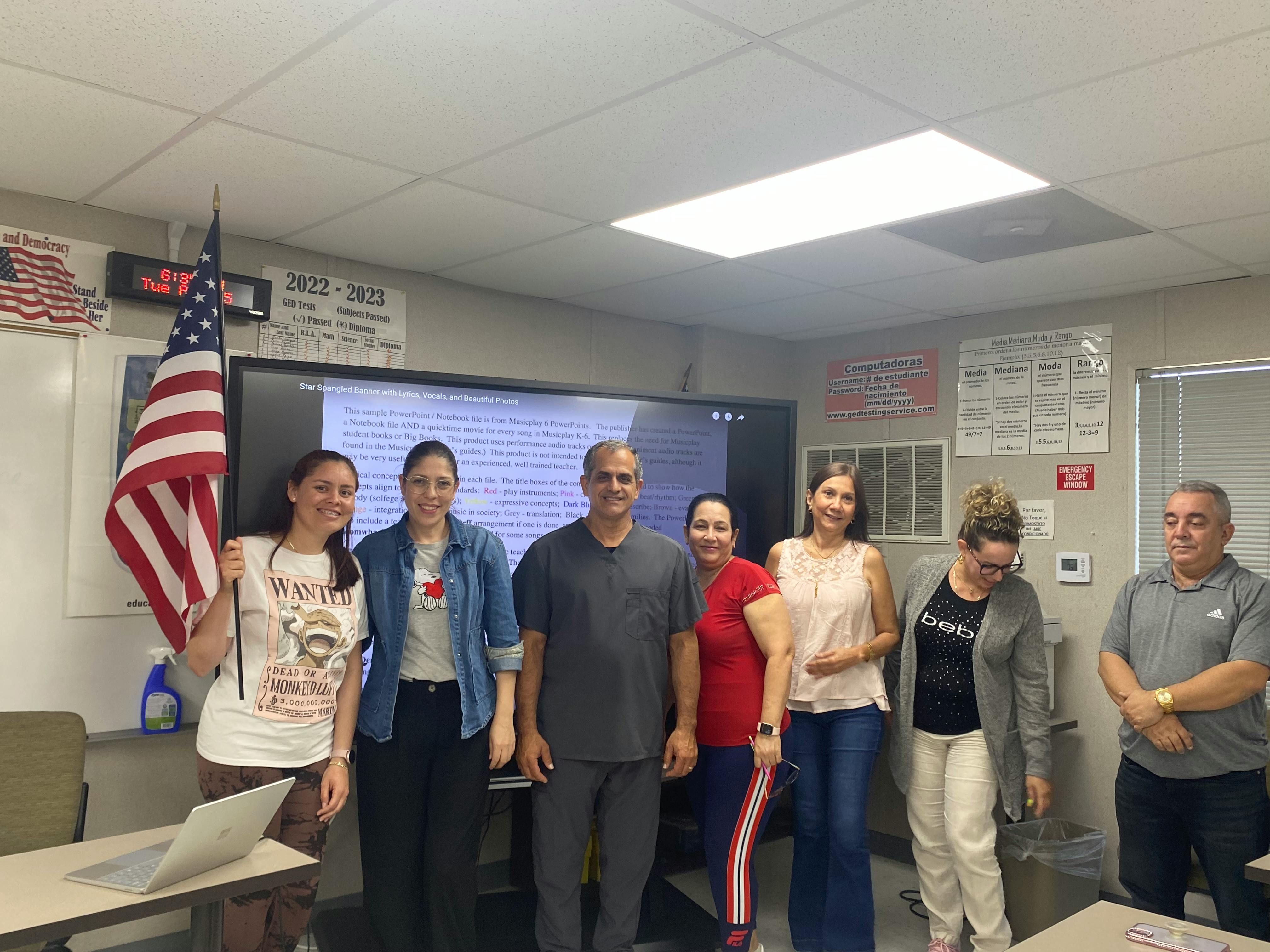 CespedesK_Photo with Classmates