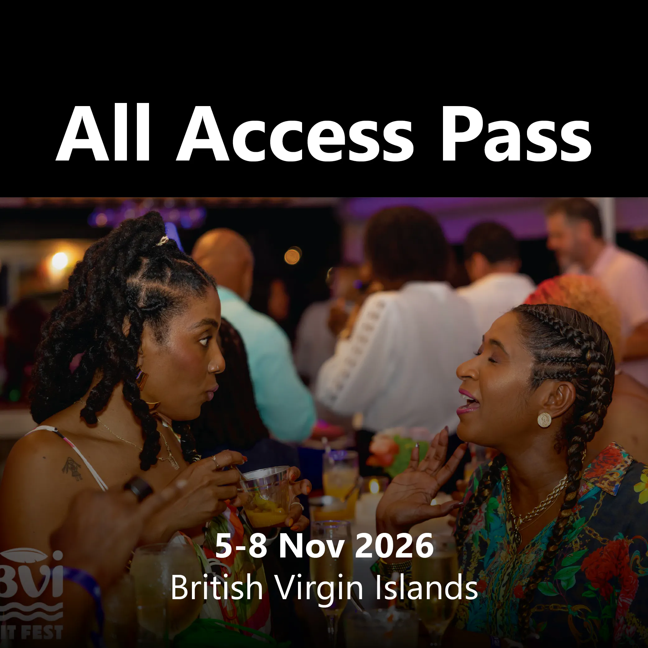 All Access Pass - Individual Pass -  BVI Lit Fest 2026 - $325.00