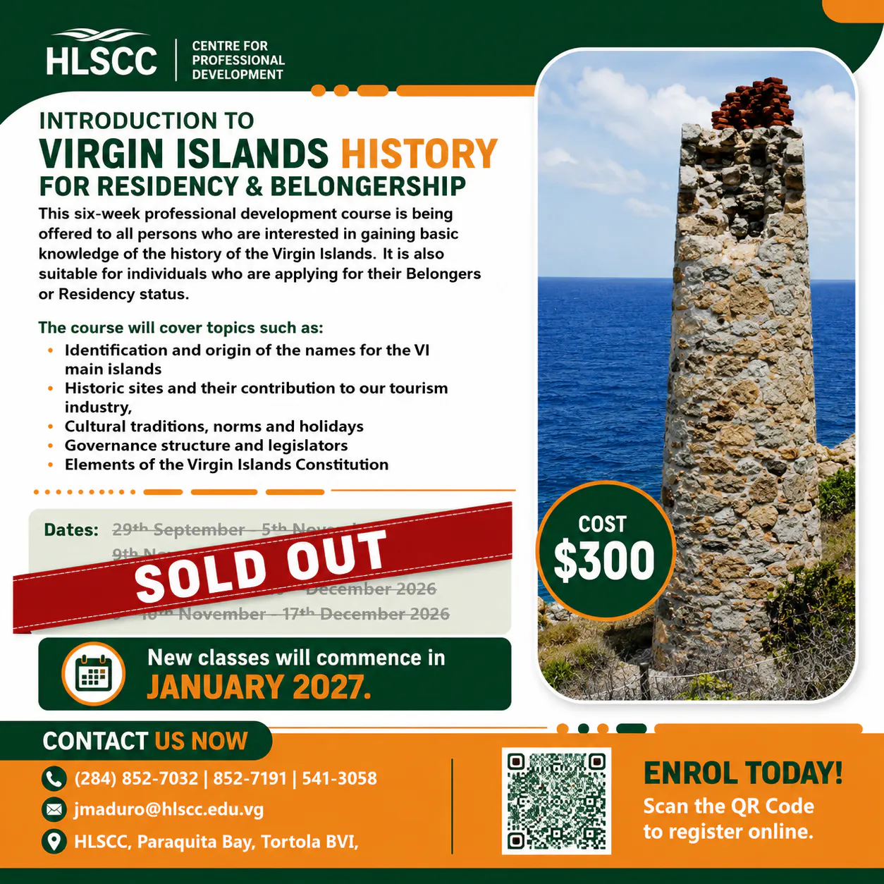 Virgin Islands History for Residency & Belongership