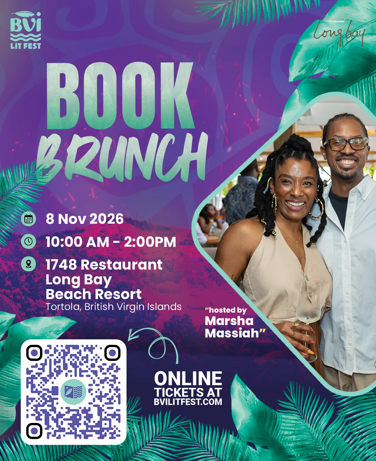 Book Brunch - BVI Lit Fest 2026 - $115.00