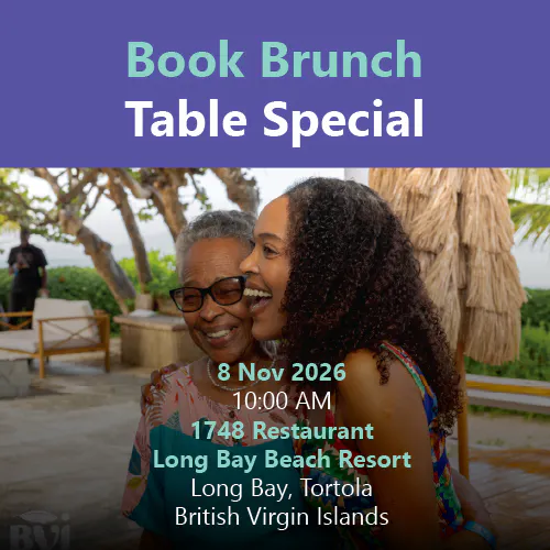 Book Brunch-Table Special - BVI Lit Fest 2026 - $600.00