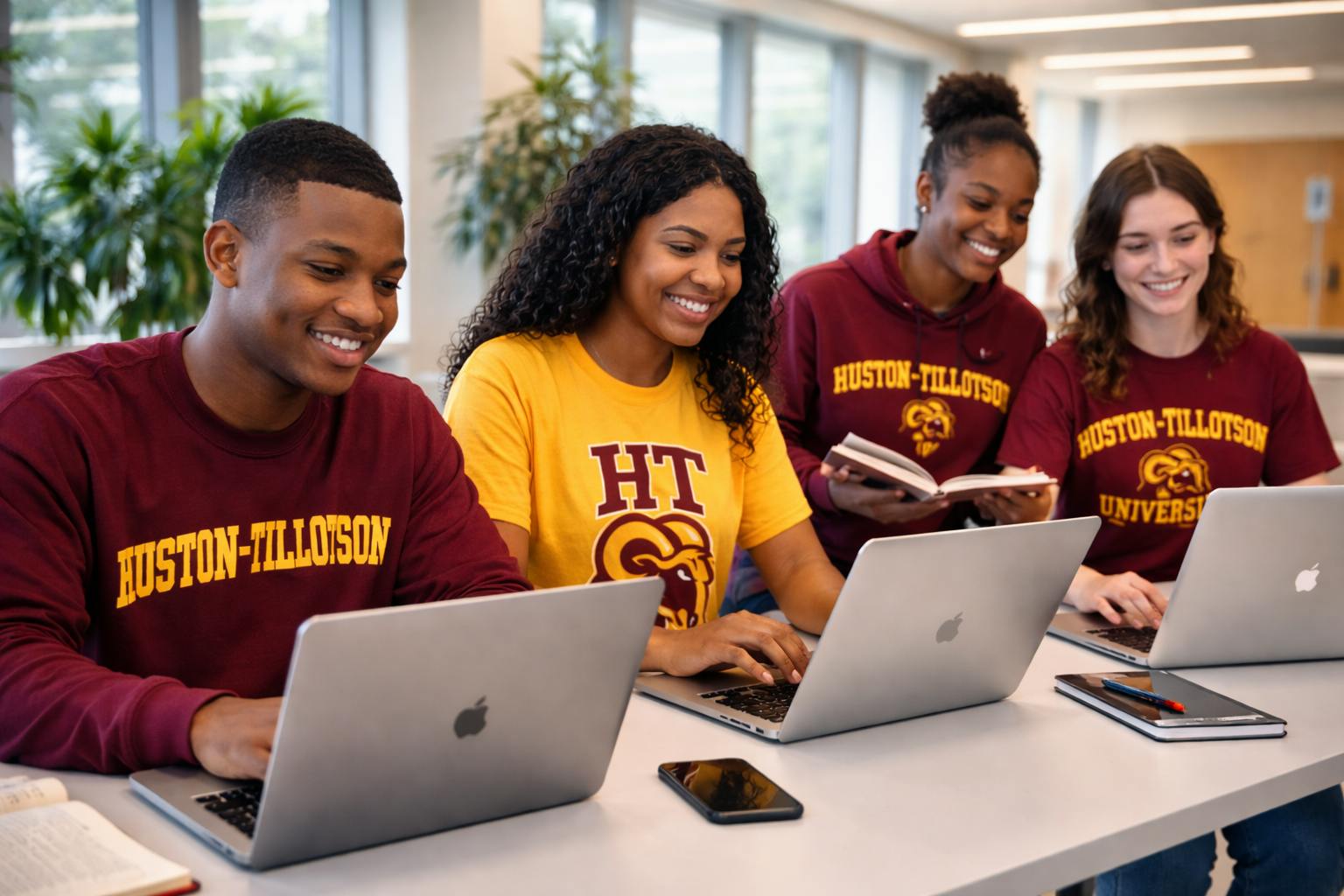 Huston-Tillotson University Logo