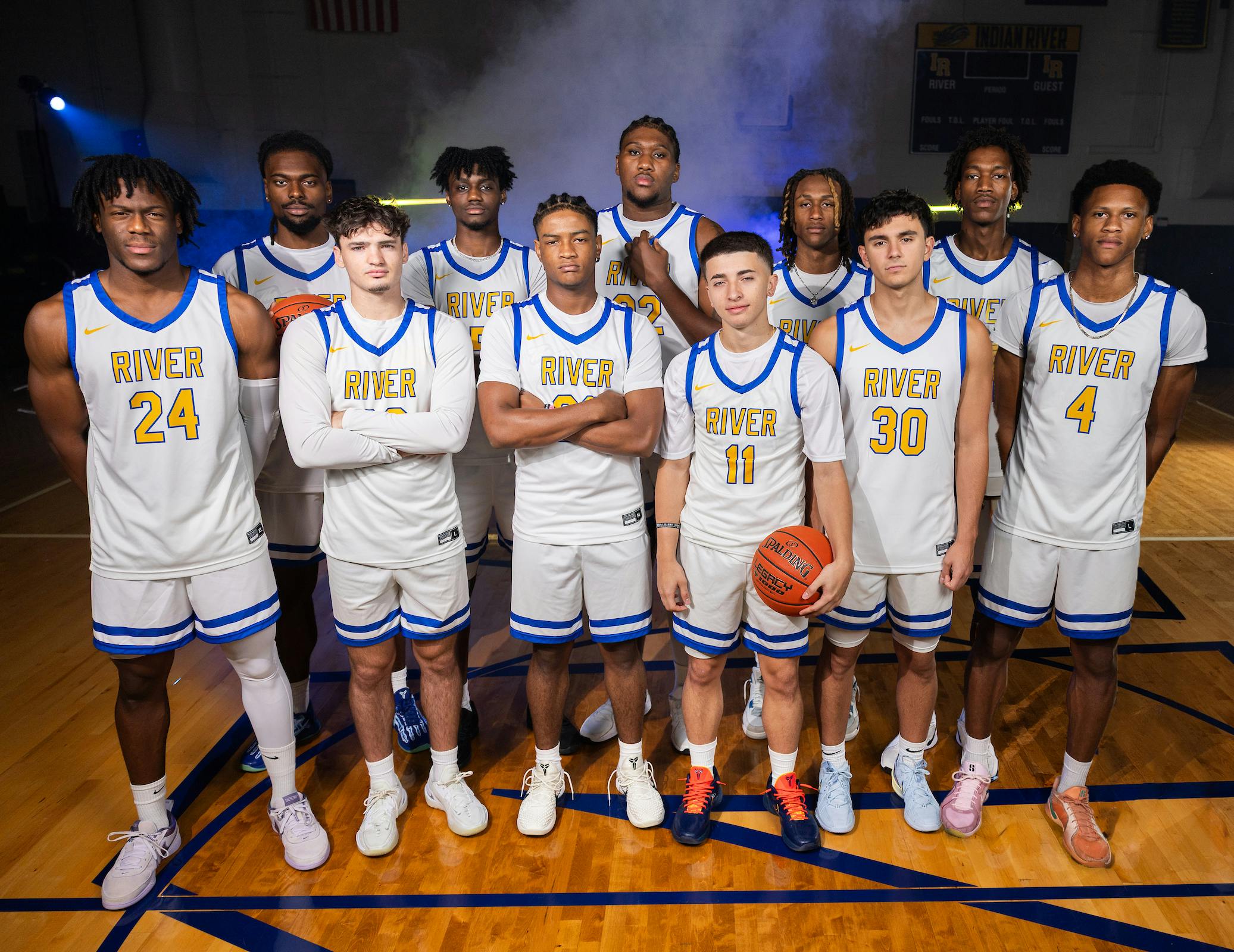 River Athletics Basketball Home Game