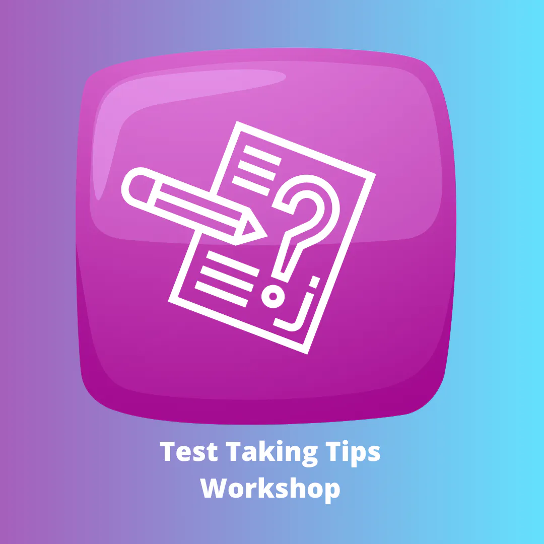Cram Jam - Test Taking Tips Workshop