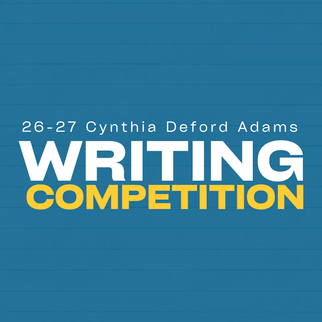Cynthia DeFord Adams Writing Competition Celebration