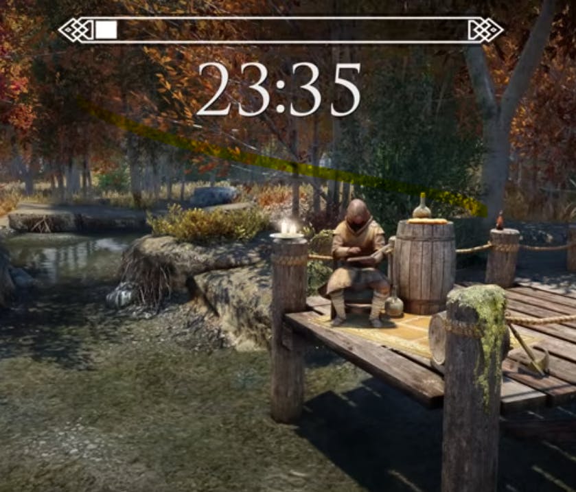 Skyrim Pomodoro Study Session