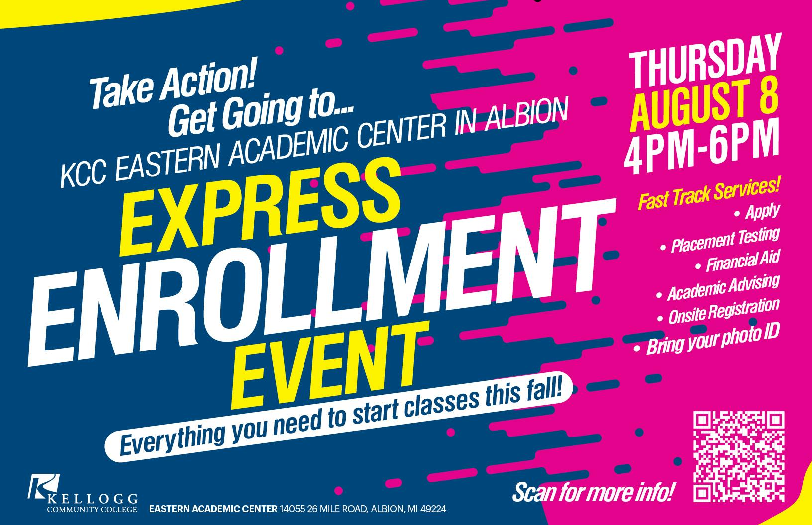 Express Enrollment - Eastern Academic Center (Albion)