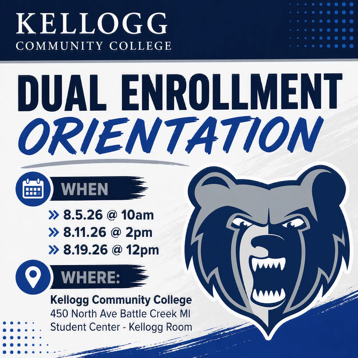 Dual Enrollment Orientation