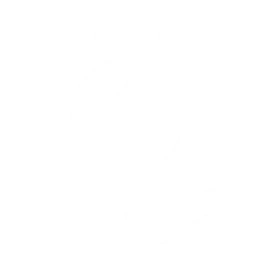 Line drawing in white of an open hand with a money coin above it.