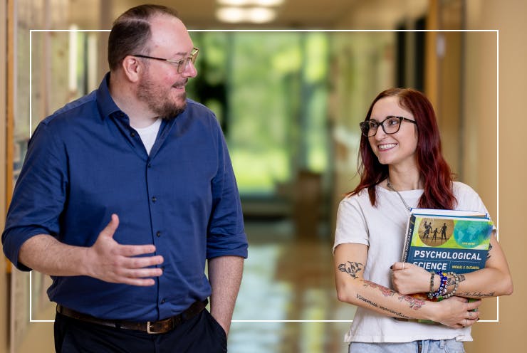 Psychology student with Mentor