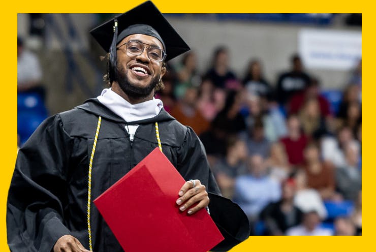Student graduated