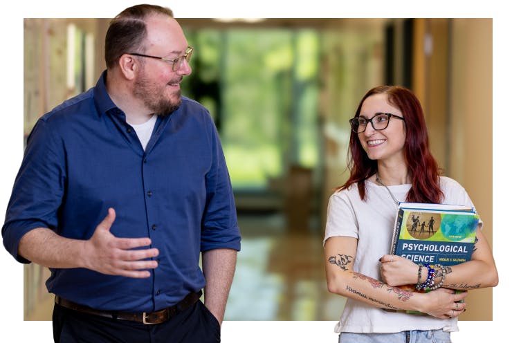 Psychology student with Mentor