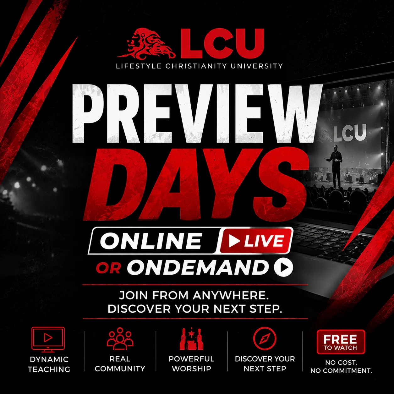 LCU Fall Preview Days - Online