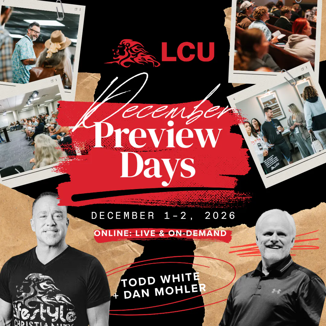 LCU Preview Days | Dec 1 - 2 | Online